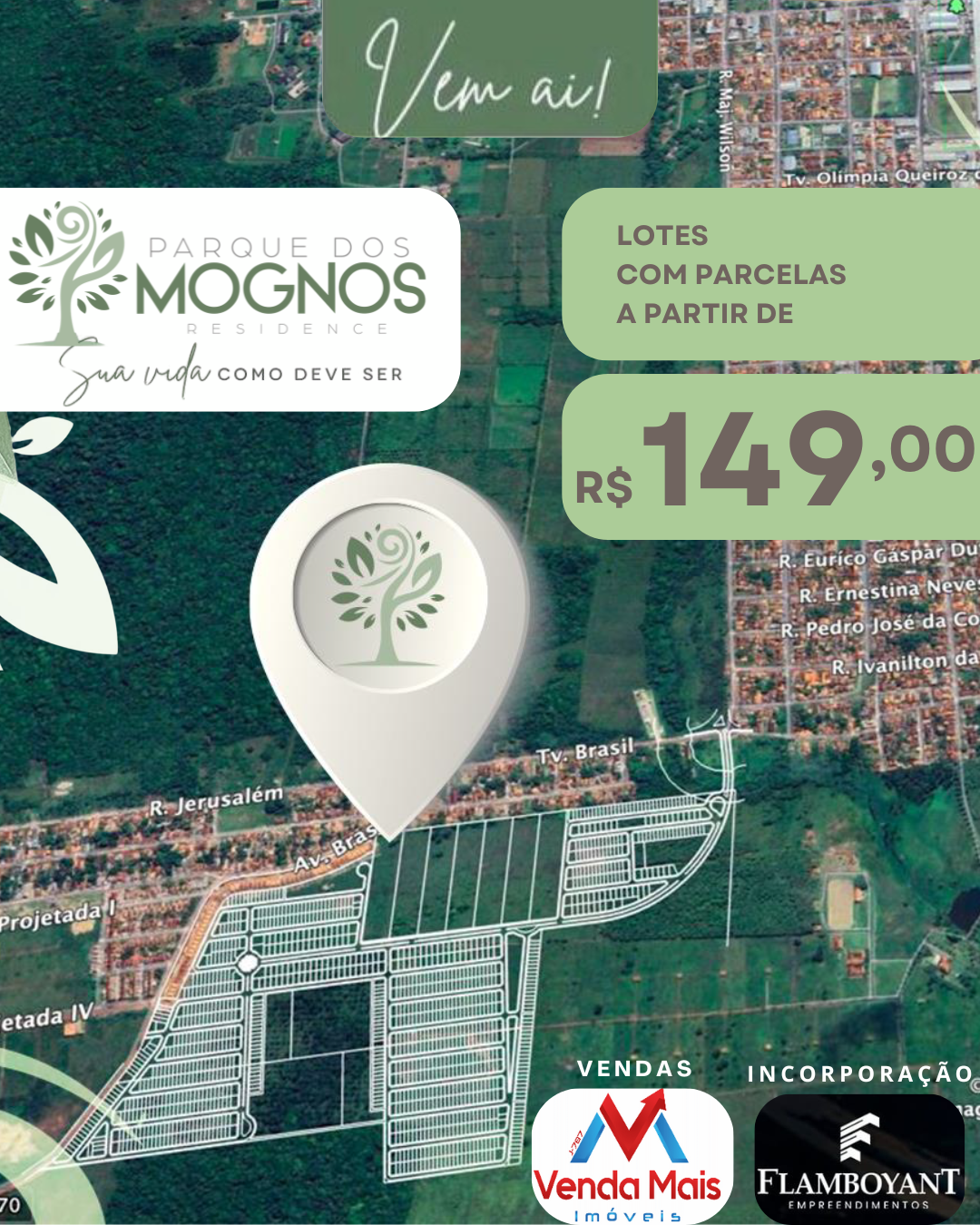 LANÇAMENTO EM CASTANHAL-PARQUE DOS MOGNOS