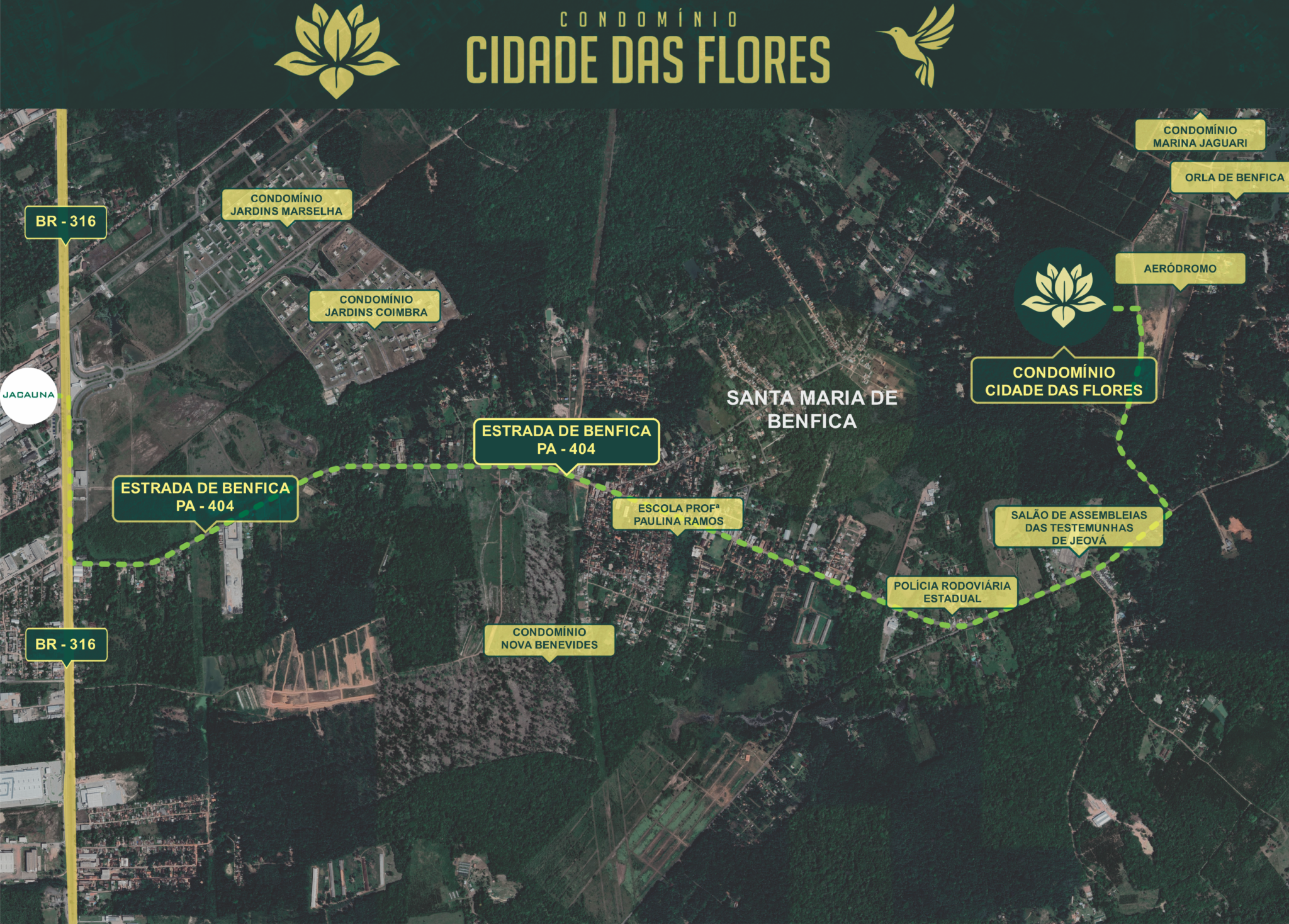 LANÇAMENTO EM BENEVIDES-COND. CIDADE DAS FLORES