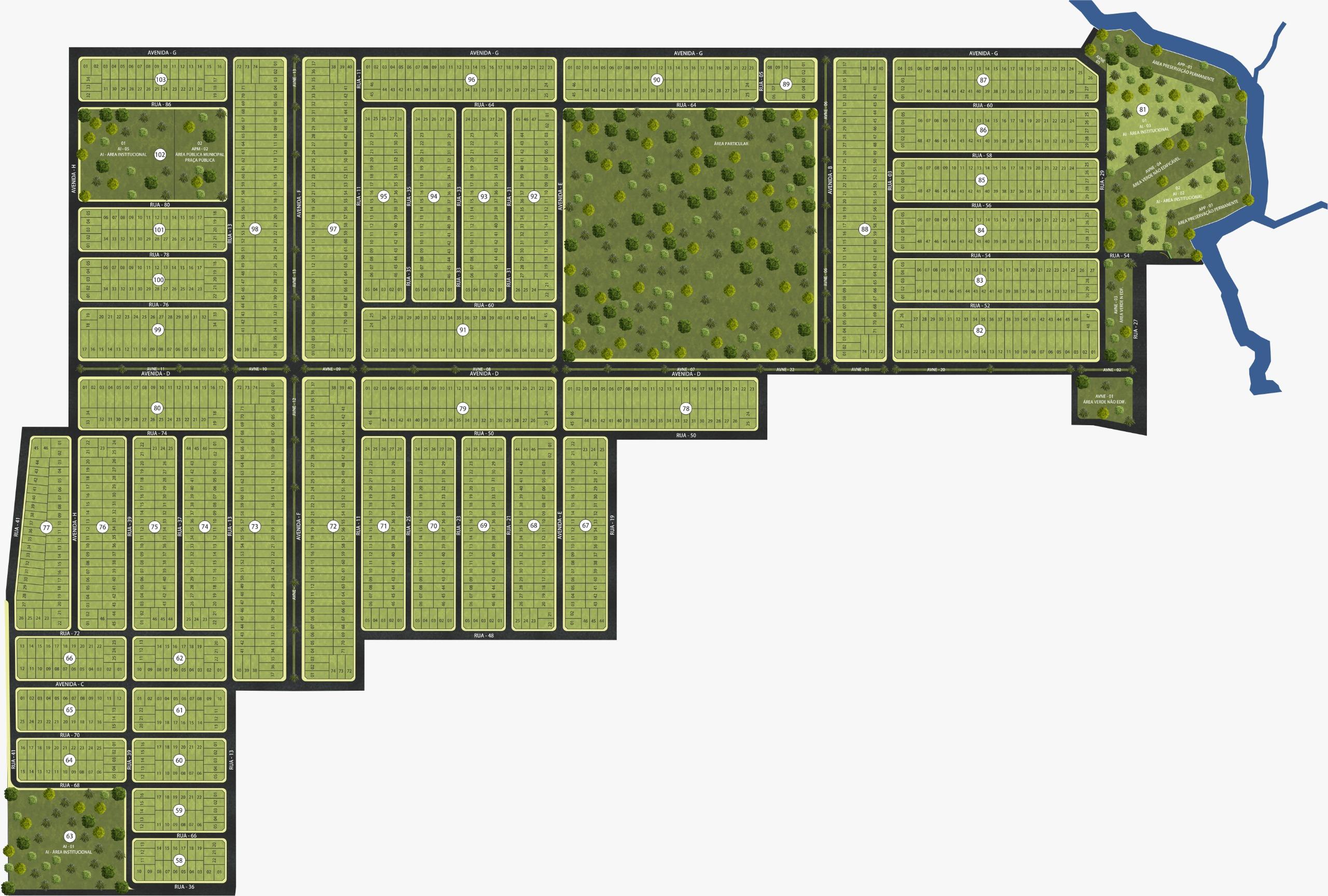 TERRENO - REAPASSE-SALLES JARDINS - CASTANHAL/PA